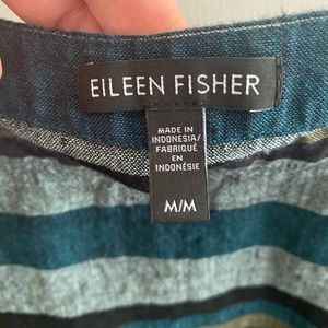 Eileen Fisher striped woven top